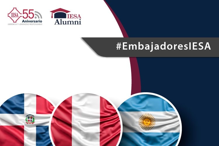 Embajadores IESA de República Dominicana, Perú y Argentina promovieron encuentros para fortalecer el networking