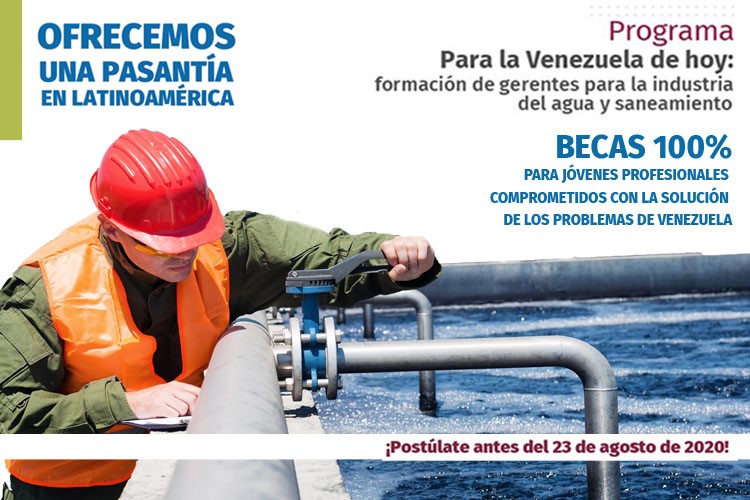 El IESA ofrecerá programa para profesionales dispuestos a fortalecer la industria del agua y saneamiento en Venezuela